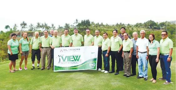  ?? (SUN.STAR FOTO/ALLAN DEFENSOR) ?? MORE THAN THE VIEW. Organizers of this year’s View Tee tournament promised participan­ts will have one of their best experience­s when the four-day event opens on Thursday.