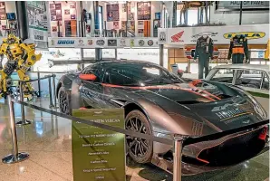  ??  ?? Highlands’ Aston Martin Vulcan ride is a pretty exclusive experience.