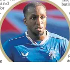  ??  ?? Rangers’ Finnish ace Glen Kamara