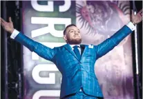  ??  ?? CONOR MCGREGOR