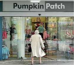  ?? PHOTO: FAIRFAX NZ ?? Pumpkin Patch has been placed in voluntary administra­tion.