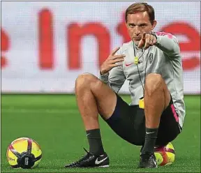  ??  ?? Malgré la désillusio­n en Ligue des champions, Thomas Tuchel va être prolongé.