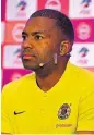  ??  ?? Itumeleng Khune