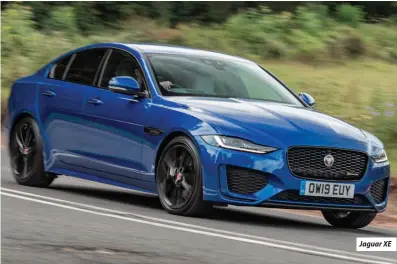  ??  ?? Jaguar XE