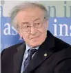  ?? ?? Alberto Quadrio Curzio L’economista, 86 anni, fa parte degli Amici della Normale