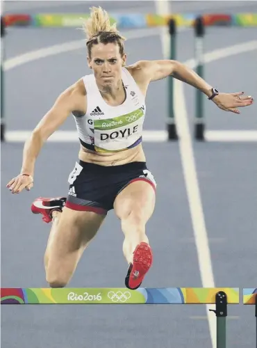  ??  ?? 0 Eilidh Doyle will lead the home team in next month’s event and also be part of the 4x400m relay squad