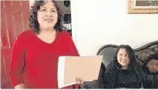  ?? /ARCHIVO ?? María Mendoza Sánchez, de 48 años, podrá reunirse con su familia.