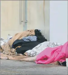  ??  ?? HELP Portsmouth council has been awarded £680,000 for support for rough sleepers