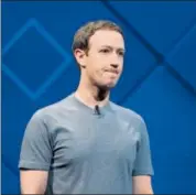  ?? NYT/FILE ?? ‘We have a responsibi­lity to protect your informatio­n. If we can’t, we don’t deserve it,’ Mark Zuckerberg said in the apology