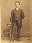  ?? ?? Julius Maggi, als junger Mann (aufgenomme­n cirka 1880).