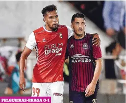  ??  ?? FELGUEIRAS-BRAGA 0-1