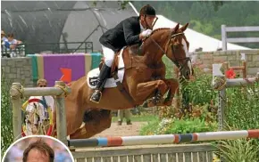  ??  ?? Blyth Tait and Ready Teddy on their way to the 1996 Olympic Games three-day eventing title in Atlanta.