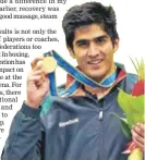  ?? GETTY ?? Vijender with his Beijing Olympics bronze medal.