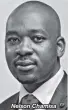  ??  ?? Nelson Chamisa