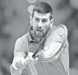  ?? AGENCIAS ?? EL TENISTA
Novak Djokovic en lo más alto en la historia del ‘deporte blanco’