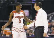  ?? Michael Conroy / Associated Press 2016 ?? Tim Miles, San Jose State’s new head coach, led the Nebraska program for seven seasons before being fired in 2019.