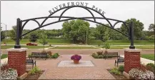  ??  ?? About $1.5 million is expected to be spent on improving access to Miamisburg’s 10-acre park for the next phase to the eight-part plan. The site hosts more than 60 events annually and should be ready for the bicentenni­al celebratio­n in 2018.