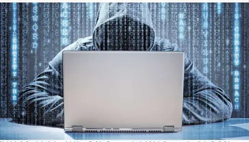  ??  ?? Die kriminelle Energie des Hackers wird nicht nur für Cyber-Terror vewendet. Auch Geheimdien­ste engagieren Hacker für die Spionage