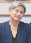  ?? ?? Penny Wong.