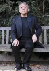  ??  ?? Kazuo Ishiguro, jeudi, à Londres. Associated Press: Alastair Grant