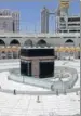  ?? AFP ?? A largely deserted Kaaba at ■
Mecca's Grand Mosque in Saudi Arabia.