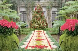  ?? LONGWOOD GARDENS ?? Visit Longwood Gardens in December. The Emmaus Garden Club and the Parkland Garden Club are offering trips.