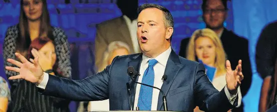  ?? LARRY WONG ?? In a speech at the party’s Unity Anniversar­y Rally in Edmonton on Sunday, UCP Leader Jason Kenney repeatedly urged “discipline” heading into the next election.