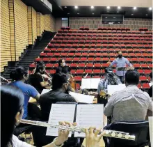  ?? /CORTESÍA: CLAUDIO VÁZQUEZ ?? dará prioridad en su repertorio a composicio­nes de la entidad