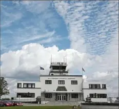  ?? Darrell Sapp/Post-Gazette ?? The Allegheny County Airport in West Mifflin is picking up business despite the COVID-19 pandemic.