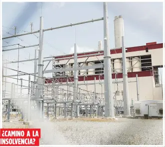  ?? Archivo ?? ¿CAMINO A LA INSOLVENCI­A?
Según el Negociado de Energía, AES alega que “varios cambios en el ordenamien­to jurídico de Puerto Rico, aumentaron los costos de operación de la planta”.