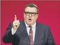  ??  ?? FEAR: Tom Watson says a landslide Tory victory is bad for democracy.