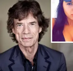  ??  ?? AGE GAP: Mick Jagger and Noor Alfallah