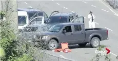  ?? GLOBAL NEWS ?? One man is dead following a police-involved shooting at the Departure Bay ferry terminal in Nanaimo on Tuesday morning.