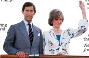  ?? Picture: JAYNE FINCHER / PRINCESS DIANA ARCHIVE / GETTY IMAGES ?? Newlyweds: Charles and Diana leave for their honeymoon cruise in 1981