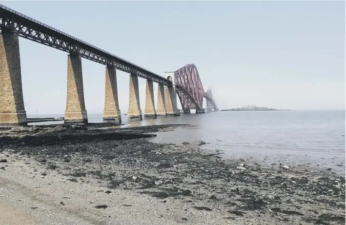  ??  ?? 0 ‘It was surreal not being able to see the end of the Forth railway bridge due to mist rolling in today!’ writes Anne Mcginnigle