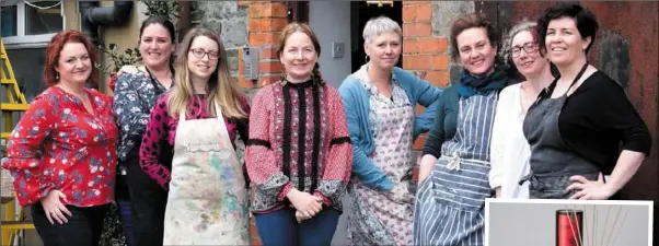  ??  ?? The makers from Bridge Street studios are urging people to shop local this weekend.