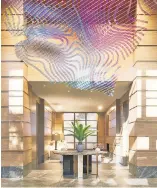  ??  ?? When complete, Tribeca’s 70 Vestry will feature an iridescent sculpture designed to reflect natural light, the brainchild of Brooklyn-based artist Alyson Shotz.