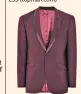  ??  ?? Skinny Tuxedo jacket £55 (topman.com)