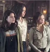  ?? Dean Buscher The CW ?? THE CW is home to the revived “Charmed,” in which Diaz, left, Mantock and Jeffery discover their power.