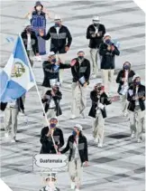  ?? ?? Los deportista­s guatemalte­cos podrán desfilar con su bandera en París.