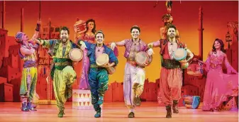  ?? Broadway at the Hobby Center ?? “Disney’s Aladdin” comes to the Hobby Center in a national touring production on Wednesday.