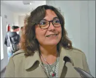  ?? ?? KARINA BRUNO. “Lo que hizo Milei fue una venganza que se emparenta mucho al kirchneris­mo”, sostuvo la legislador­a.