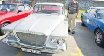  ??  ?? Josip Stevanović kupio je Chrysler prije 12 godina i platio ga 10.000 franaka