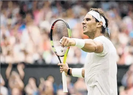  ?? FOTO: GETTY ?? Nadal reaparece después de la sensaciona­l semifinal de Wimbledon ante Djokovic. Toronto, Cincinnati y Open USA, sus próximas citas