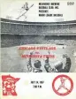  ??  ?? The official program of the exhibition game between the Chicago White Sox and Minnesota Twins in Milwaukee on July 24, 1967 — the first major-league game played at County Stadium since the Milwaukee Braves left town in 1965.