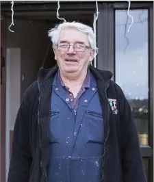  ?? Pics: ?? Noel Henry outside his home in Achonry. Donal Hackett.