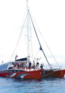  ??  ?? On board Seacret to explore more of El Nido.