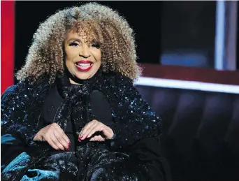  ?? CHARLES SYKES/THE ASSOCIATED PRESS ?? “It’s going to be real funky and nice,” Roberta Flack says of her upcoming performanc­e at the Jazz Foundation of America awards banquet. “We’re going to make it a party.”