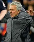  ??  ?? PAST CARING: Jose Mourinho is sick of the Pogba questions
