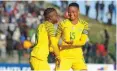  ??  ?? MAMELLO Makhabane and Refiloe Jane – both women play for South Africa.